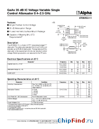 Datasheet AT002S3-11 manufacturer Alpha
